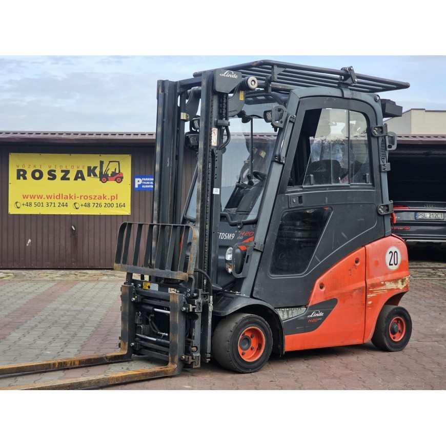 Wózek widłowy Linde H20T-01